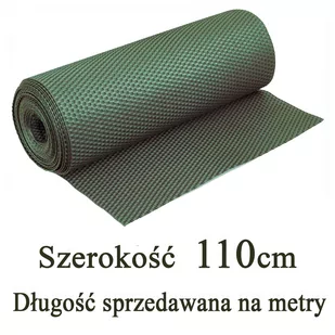 Mata,osłona balkonowa z technorattanu, kolor zielony, szerokość 1,10 m - Parawany - miniaturka - grafika 1