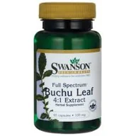 Suplementy naturalne - Swanson - Ekstrakt Liści Buchu 4:1, 100mg, 60 kapsułek - miniaturka - grafika 1