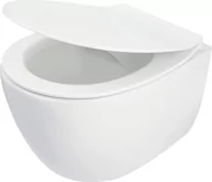 Miski WC - Deante Silia zestaw miska + deska wolnoopadająca biały CDLD6ZPW - miniaturka - grafika 1