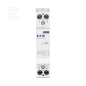 Silniki elektryczne i akcesoria - Eaton Stycznik instalacyjny, 20A, 230V AC/DC, 2NO CR2020230 - miniaturka - grafika 1