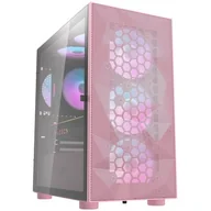 Obudowy komputerowe - DarkFlash DLM21 Mesh Pink - miniaturka - grafika 1