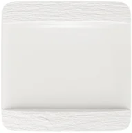 Serwisy obiadowe - Villeroy & Boch Talerz do serwowania kwadratowy Manufacture Rock blanc - miniaturka - grafika 1