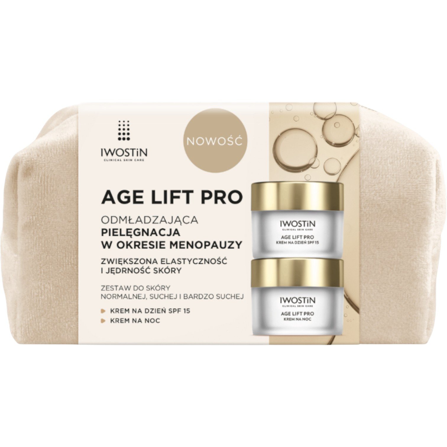 Iwostin Age Lift Pro: Krem na dzień 50ml + Krem na noc 50ml