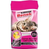 Żwirek dla kotów - BENEK BENEK Super Compact cytrusowa świeżość 25 l - miniaturka - grafika 1