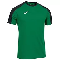 Koszulki męskie - Joma Męski T-shirt z krótkim rękawem, zielony/czarny, L - miniaturka - grafika 1