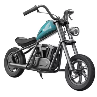 Motocykl Elektryczny dla Dzieci Hyper GOGO Cruiser 12, Opony 12 Cali, Silnik 160W, Bateria 21,9V 5,2Ah - Niebieski - Motocykle - miniaturka - grafika 1