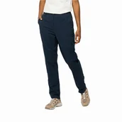 Spodnie sportowe damskie - Damskie spodnie Jack Wolfskin DESERT ROLL UP PANTS W night blue - 34 - miniaturka - grafika 1