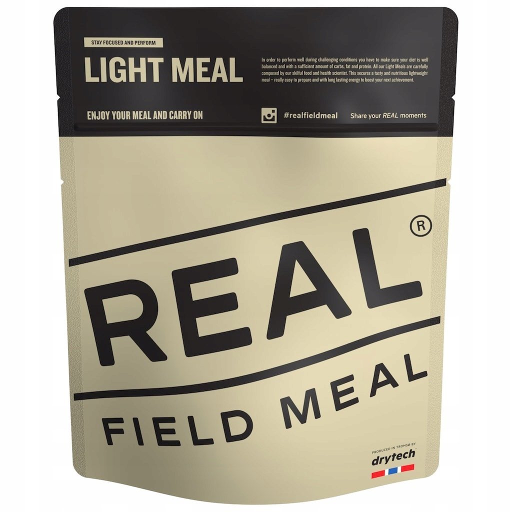Real Field Meal Musli Sport wysokokaloryczne białkowe jedzenie na podróż
