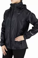 Kurtki i kamizelki sportowe damskie - Kurtka damska przeciwdeszczowa z membraną Aqua Thermo TEX Viking Rainier 0900 czarny - miniaturka - grafika 1