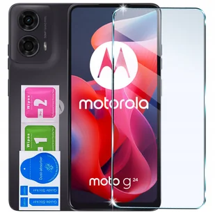 Szkło Hartowane do Motorola Moto G24 | G04 OCHRONNE SZYBKA 9H - Szkła hartowane na telefon - miniaturka - grafika 1