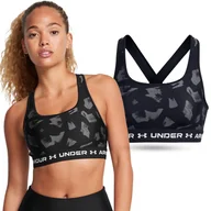 Bielizna sportowa damska - Stanik sportowy damski treningowy Under Armour biustonosz sportowy - miniaturka - grafika 1