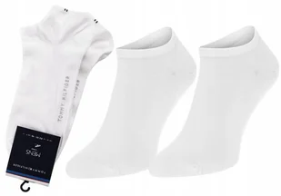 Tommy Hilfiger Skarpetki Stopki 2p White R. 43-46 - Skarpetki męskie - miniaturka - grafika 1