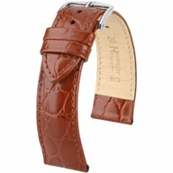 Akcesoria do zegarków - Jasnobrązowy pasek skórzany HIRSCH Crocograin 12322870-2-18 (L) RATY | GRATIS WYSYŁKA | GRATIS ZWROT DO  1 ROKU | 100% ORYGINAŁ!! - miniaturka - grafika 1