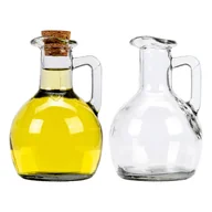Domowy wyrób alkoholu - Buteleczka butelka GALONIK 150 ml na oliwę z korkiem - miniaturka - grafika 1