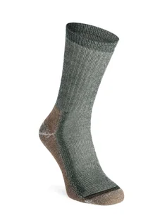 Skarpety damskie Smartwool Classic Hike Full Cushion Crew - dark sage - Skarpetki sportowe męskie - miniaturka - grafika 1
