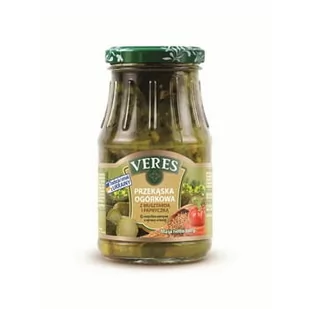 Przekąska Ogórkowa Z Musztardą I Papryczką 300G Veres - Pasztet i przetwory mięsne Przekąska Ogórkowa Z Musztardą I Papryczką 300G Veres - Pasztet i przetwory mięsne - miniaturka - grafika 1