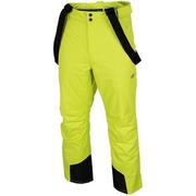 Spodnie narciarskie - Spodnie narciarskie męskie 4F zielone H4Z22-SPMN001 xl - miniaturka - grafika 1