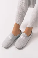 Kapcie damskie - Women'secret Kapcie prysznicowe Kolekcja Everyday Essentials Slippers, akcesoria damskie, ciemnoszary, rozmiar S - miniaturka - grafika 1