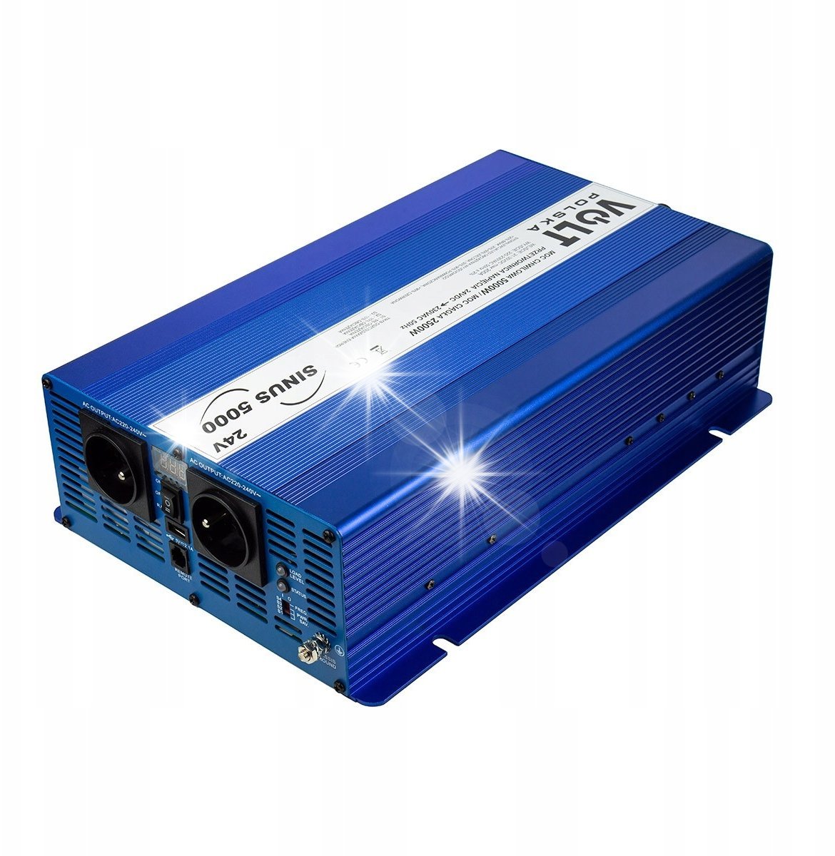 Volt PRZETWORNICA VOLT POLSKA SINUS ECO* 5000 24V / 230V 2500/5000W