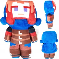 Maskotki i pluszaki - MASKOTKA MINECRAFT Z GRY RED HAIR HERO RANGER MIĘKKA DUŻA PRZYTULANKA MIŚ - miniaturka - grafika 1