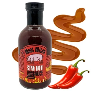 OSTRY SOS DO GRILLA Pikantny sos do barbecue MARYNATA DO MIĘS Stay Hot BBQ - Majonezy i dressingi - miniaturka - grafika 1