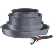 Patelnie - Tefal Zestaw patelni Ingenio Natural On L7669553 5 elementów) - miniaturka - grafika 1