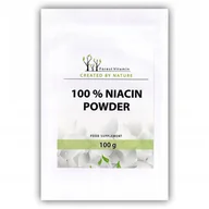 Witaminy i minerały dla sportowców - FOREST VITAMIN 100% Niacin Powder 100g - miniaturka - grafika 1