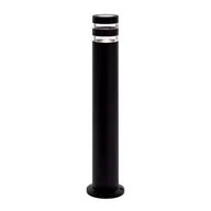 Lampy ogrodowe - Solin lampa ogrodowa stojąca 1xE27 czarna K-8206 - miniaturka - grafika 1