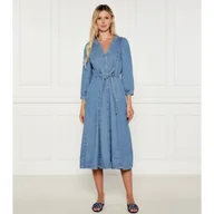 Sukienki - Ba&sh Jeansowa sukienka LIA - miniaturka - grafika 1