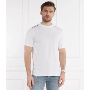 Karl Lagerfeld T-shirt | Regular Fit - Koszulki i topy damskie - miniaturka - grafika 1