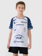 Koszulki dla dziewczynek - 4F Koszulka meczowa replika domowa z sezonu 2024/25 dziecięca 4F x PGE Projekt Warszawa - multikolor 98/104 - miniaturka - grafika 1