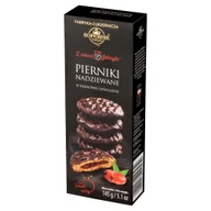 Ciastka - Kopernik Z serca fabryki Pierniki nadziewane w deserowej czekoladzie smak róży 145 g - miniaturka - grafika 1