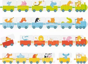 Gra z kostką Pociąg Goki - Gry planszowe - miniaturka - grafika 1