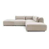 Narożniki - Beżowy narożnik (z przestawnym narożnikiem) Jeanne – Bobochic Paris - miniaturka - grafika 1