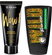 Balsamy i kremy do opalania - Soleo Wow! + Wild Tan Bronzer Gratis - miniaturka - grafika 1