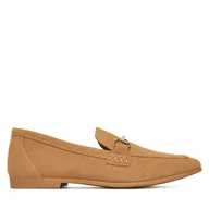 Półbuty damskie - Lordsy JENNY HY60163-9 Brązowy - miniaturka - grafika 1