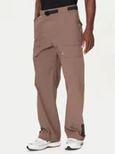 Spodnie męskie - adidas Spodnie materiałowe Premium Essentials Archive Utility JW1082 Brązowy Loose Fit - miniaturka - grafika 1