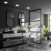 Oprawy, klosze i abażury - Briloner Reflektor sufitowy LED Kulana Mini IP44 3szt chrom - miniaturka - grafika 1