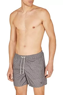 Emporio Armani Swimwear Emporio Armani Micropattern bokserki męskie z krótkim rękawem, Dark Land, 48, Dark Land - Kąpielówki męskie - miniaturka - grafika 1