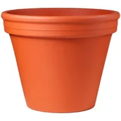 Donice - Donica prosta NATUR 22/24 cm ceglany - miniaturka - grafika 1