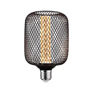Źródło światła LED METALLIC GLOW ZYL czarny Spiral E27 4,2W 200lm 1800K 230V - Żarówki LED - miniaturka - grafika 1
