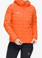 Kurtki narciarskie - Kurtka ocieplana damska Mammut Sender IN Hooded Jacket - mammut red - miniaturka - grafika 1