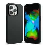 Etui i futerały do telefonów - Etui RINGKE Silicone do Apple iPhone 14 Pro Max Czarny - miniaturka - grafika 1