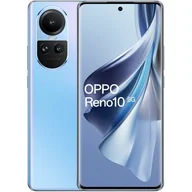 Telefony komórkowe - Oppo Reno 10 5G 8GB/256GB Dual Sim Niebieski - miniaturka - grafika 1