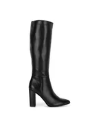 Kozaki damskie - Jenny Fairy Kozaki HY316-5 Czarny - miniaturka - grafika 1