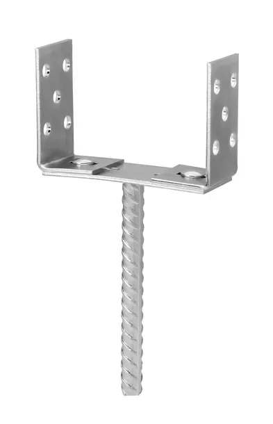 Podstawa słupa kotwa regulowana 0-160 4 mm, pręt dł 40 cm do betonu, MOCNA
