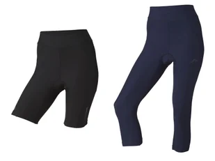 CRIVIT Kolarki funkcyjne damskie 3/4 / krótkie - Spodenki rowerowe - miniaturka - grafika 1