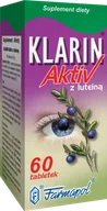 Wzrok i słuch - Farmapol Klarin Aktiv z luteiną 60 szt. - miniaturka - grafika 1