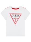 Koszulki dla chłopców - Guess T-Shirt L73I55 K8HM0 Biały Regular Fit - miniaturka - grafika 1
