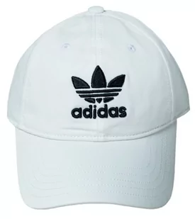 ADIDAS KULTOWA CZAPKA Z DASZKIEM haft logo - Czapki damskie - miniaturka - grafika 1
